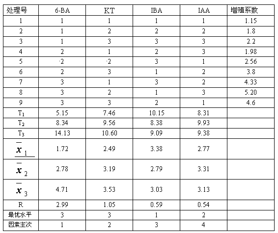 Clonal tissue culture breeding method of Liquidambar formosana hance