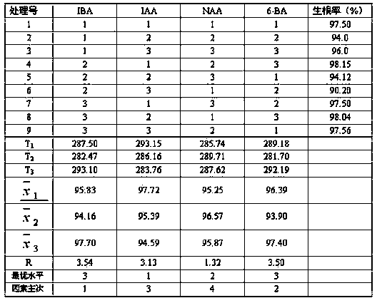 Clonal tissue culture breeding method of Liquidambar formosana hance