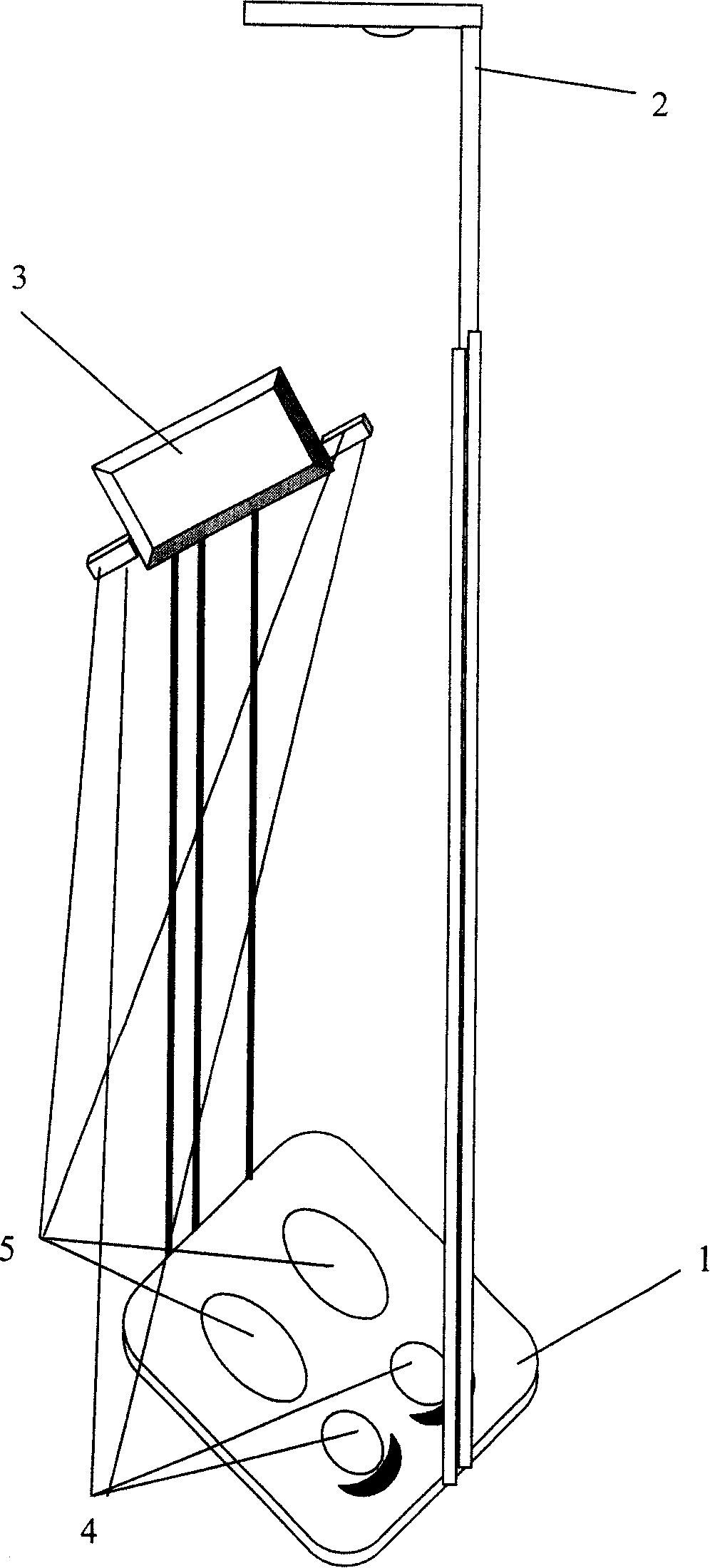 Apparatus for measuring fat in human body