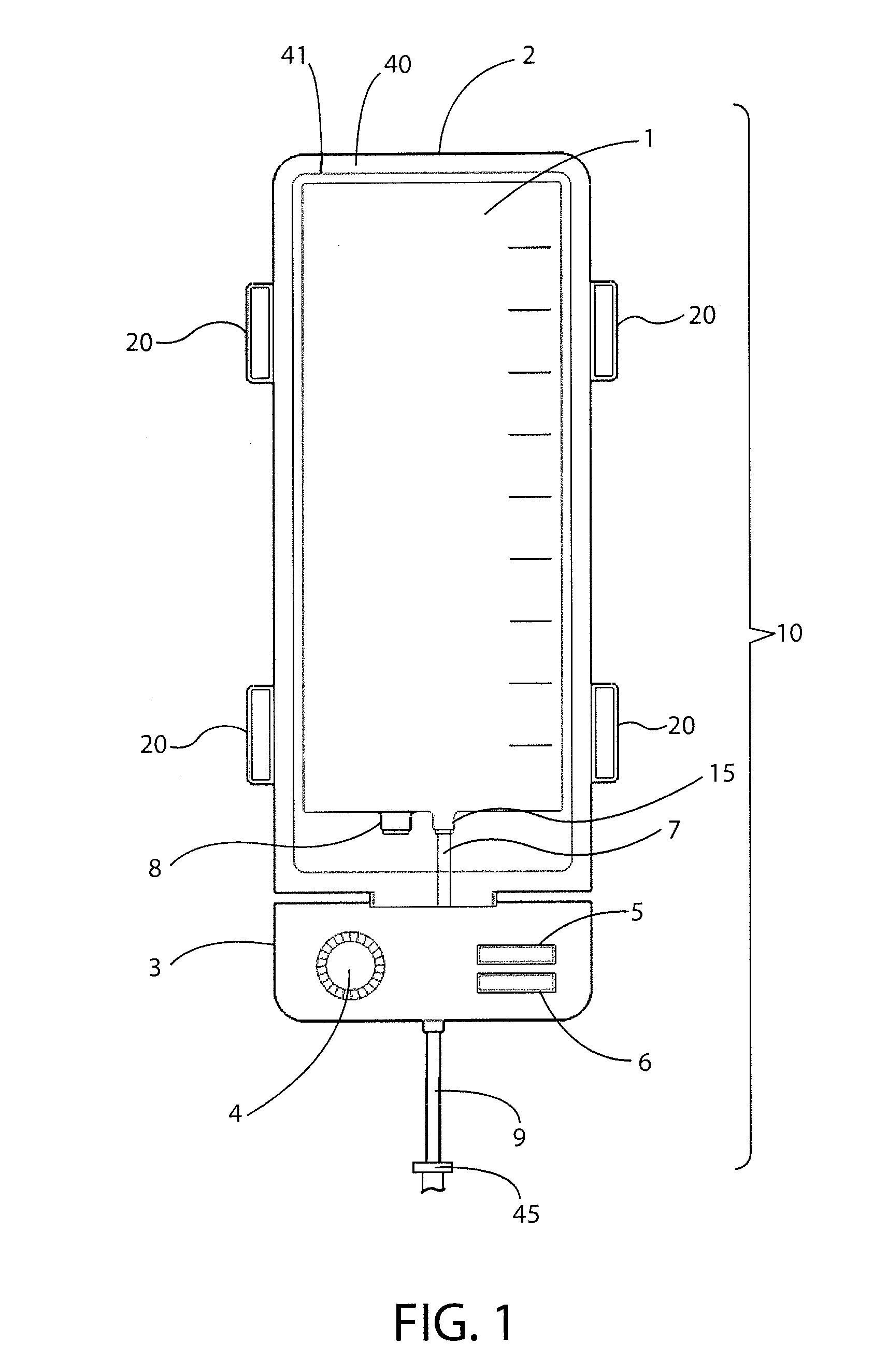 Elastomeric infusion pump