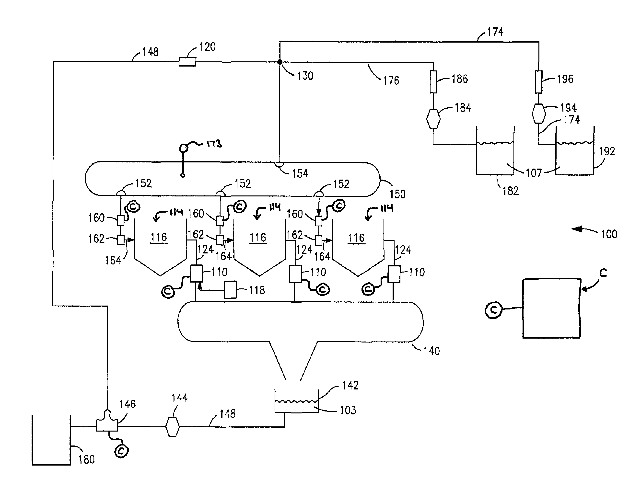 Cooking medium systems having a single fill manifold, and methods of supplying a cooking medium using such systems