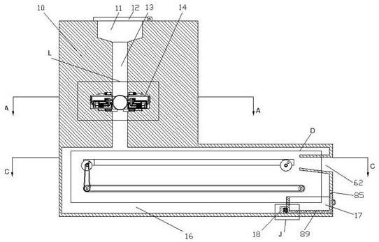 Nut shell breaking device