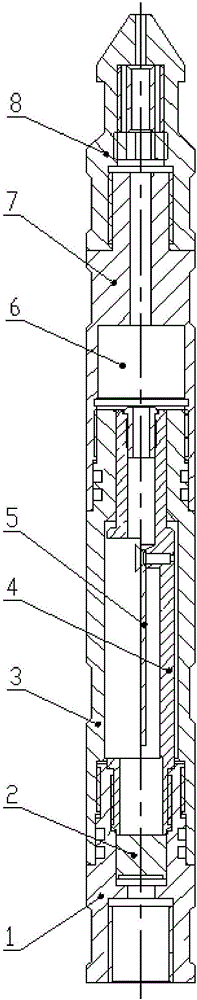 Downhole electronic pressure bomb