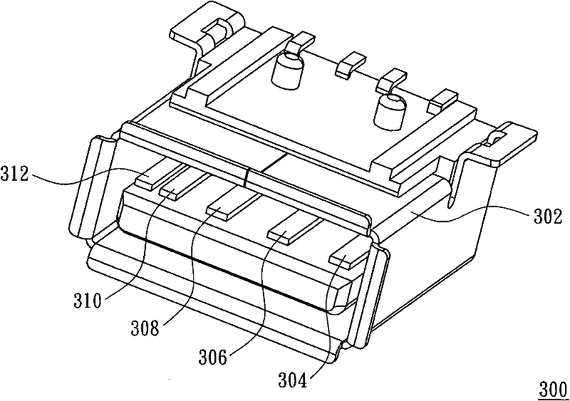 Universal serial bus connector and converter for universal serial bus connector