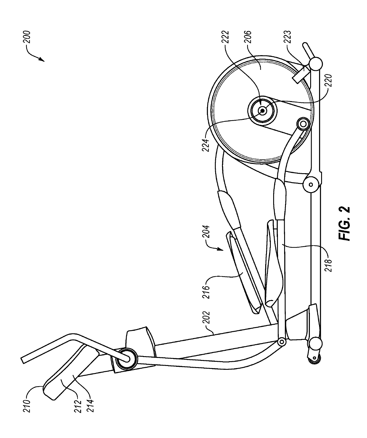 Systems and methods for selectively rotationally fixing a pedaled drivetrain