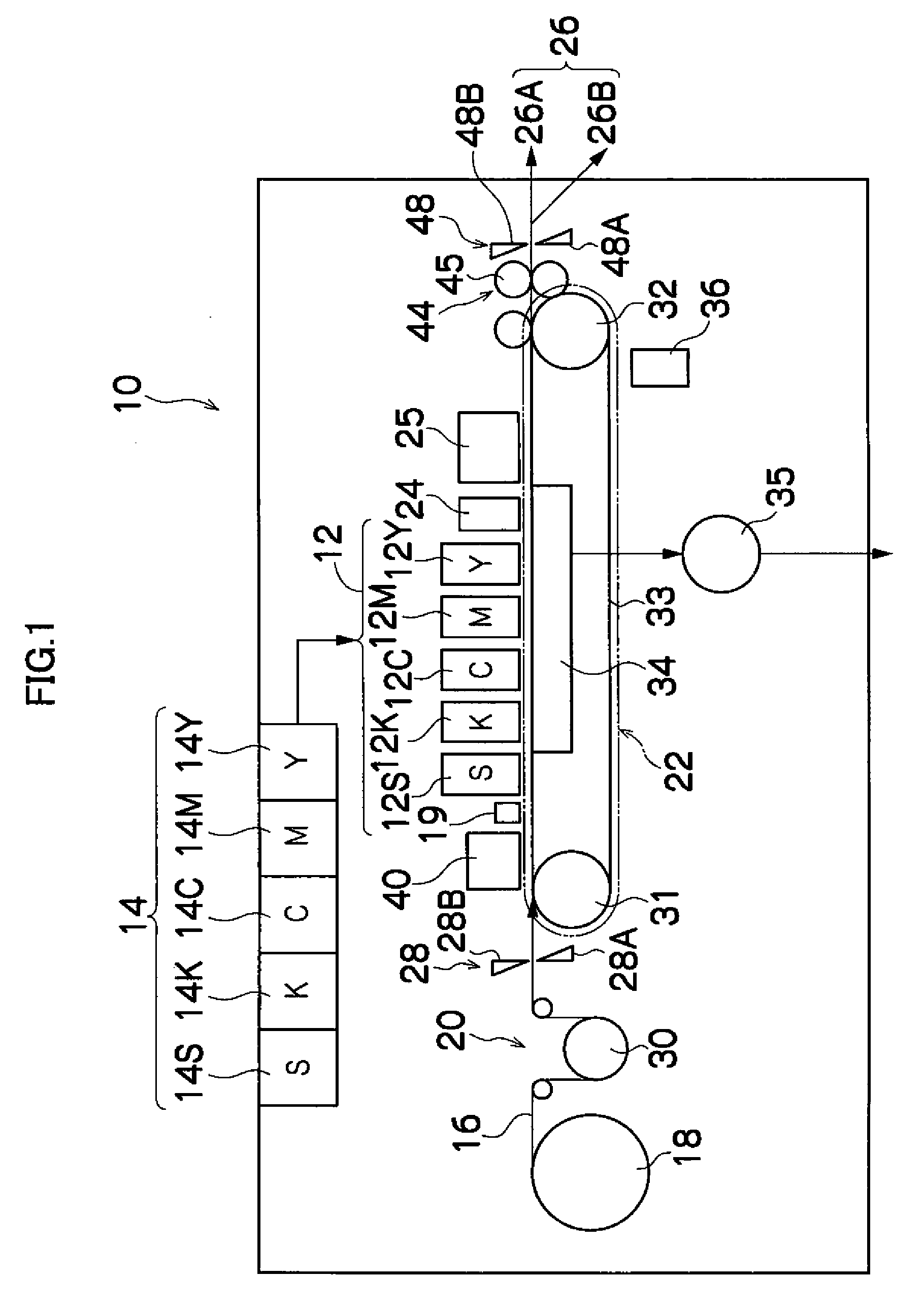 Image forming apparatus and liquid removal capability setting method