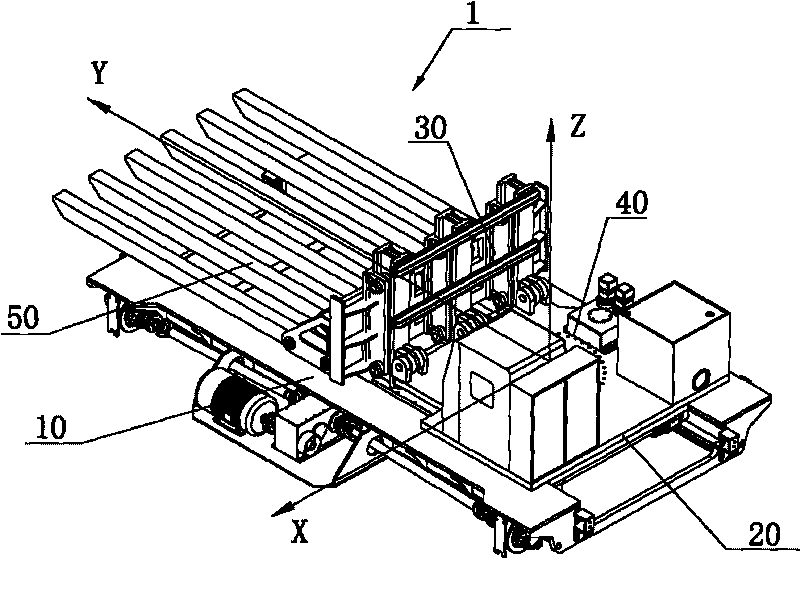 Charging and discharging manipulator for heat treatment