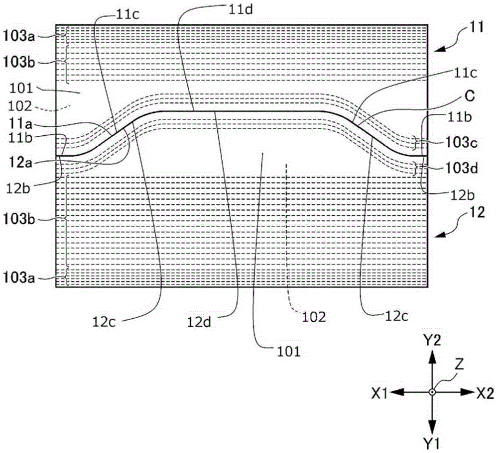 Disposable pant-type underwear, and manufacturing method therefor