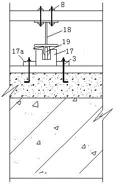 Construction method of large-cross-section, porous, super-long and cast-in-place box culvert
