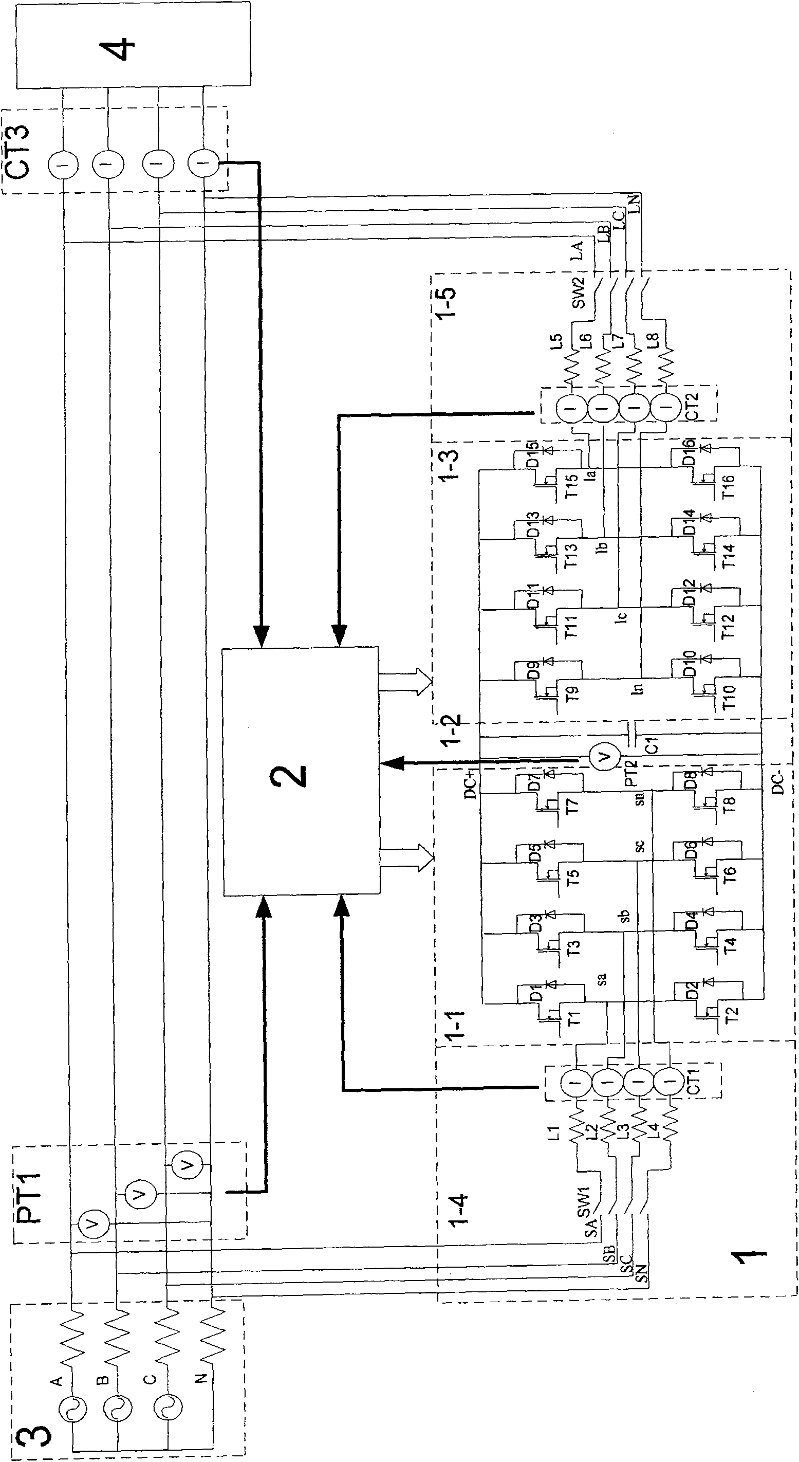 Network harmonic and flash comprehensive inhibitor