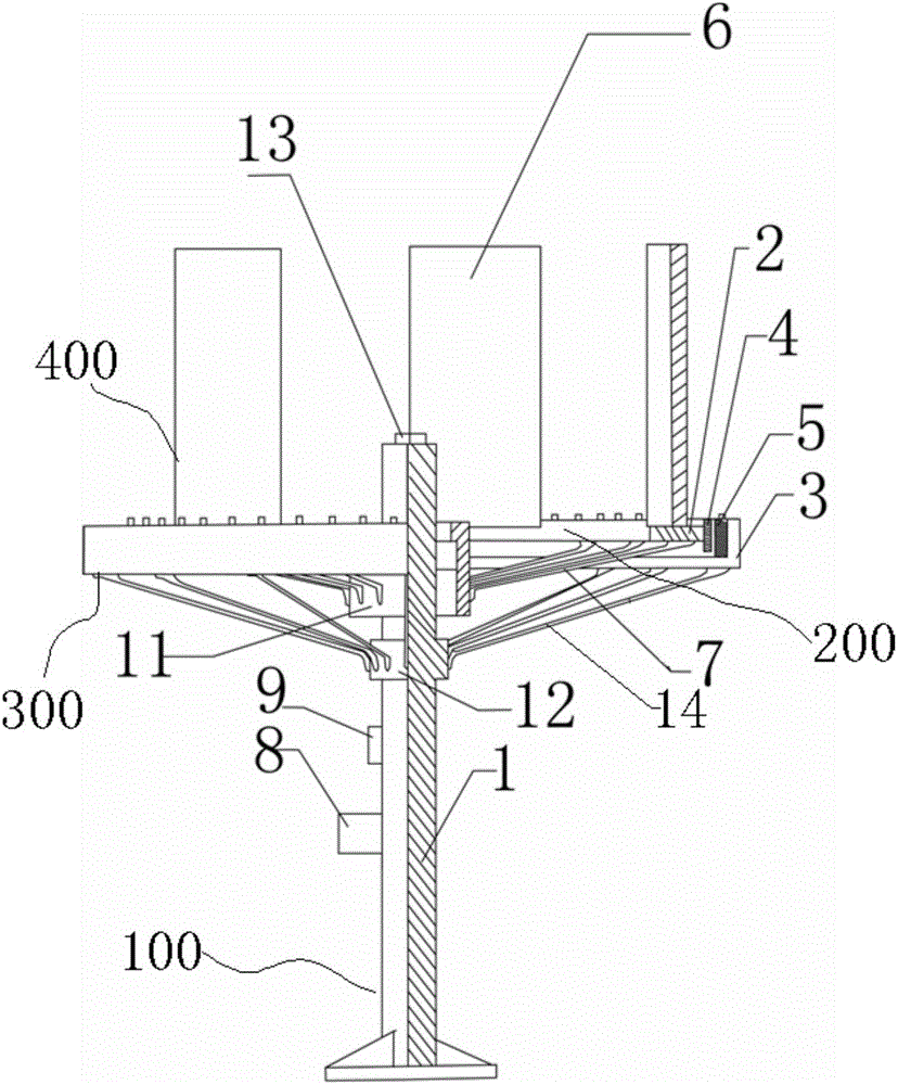 Self-adaption wind power driven outdoor comprehensive information exhibiting method and equipment, and control system