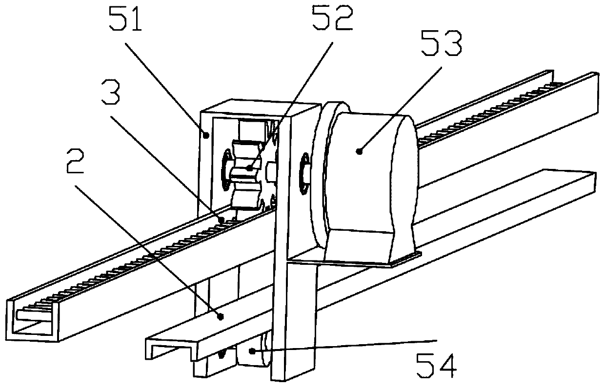 Driving face temporary support equipment and working method thereof