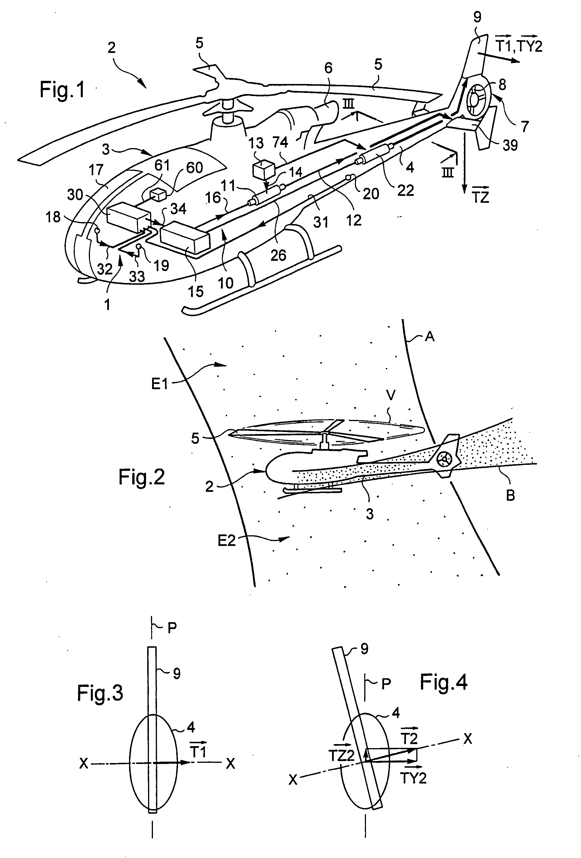 Method and a device for using a tiltable stabilizer to reduce vibration generated on the fuselage of a helicopter