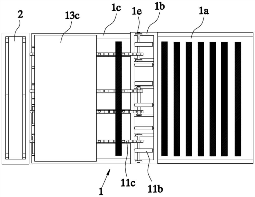 Building template processing production line