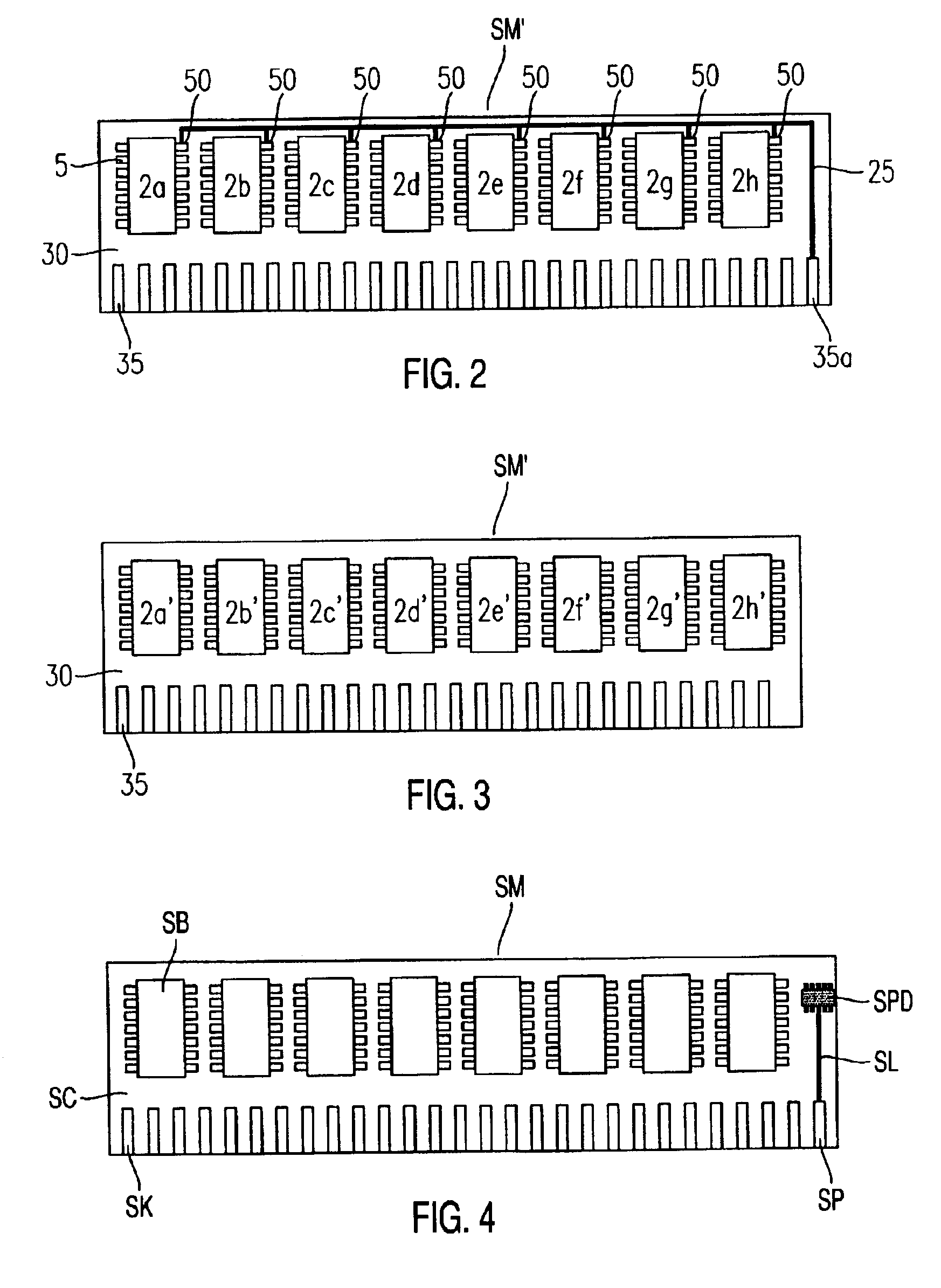 Memory chip, memory component and corresponding memory module and method