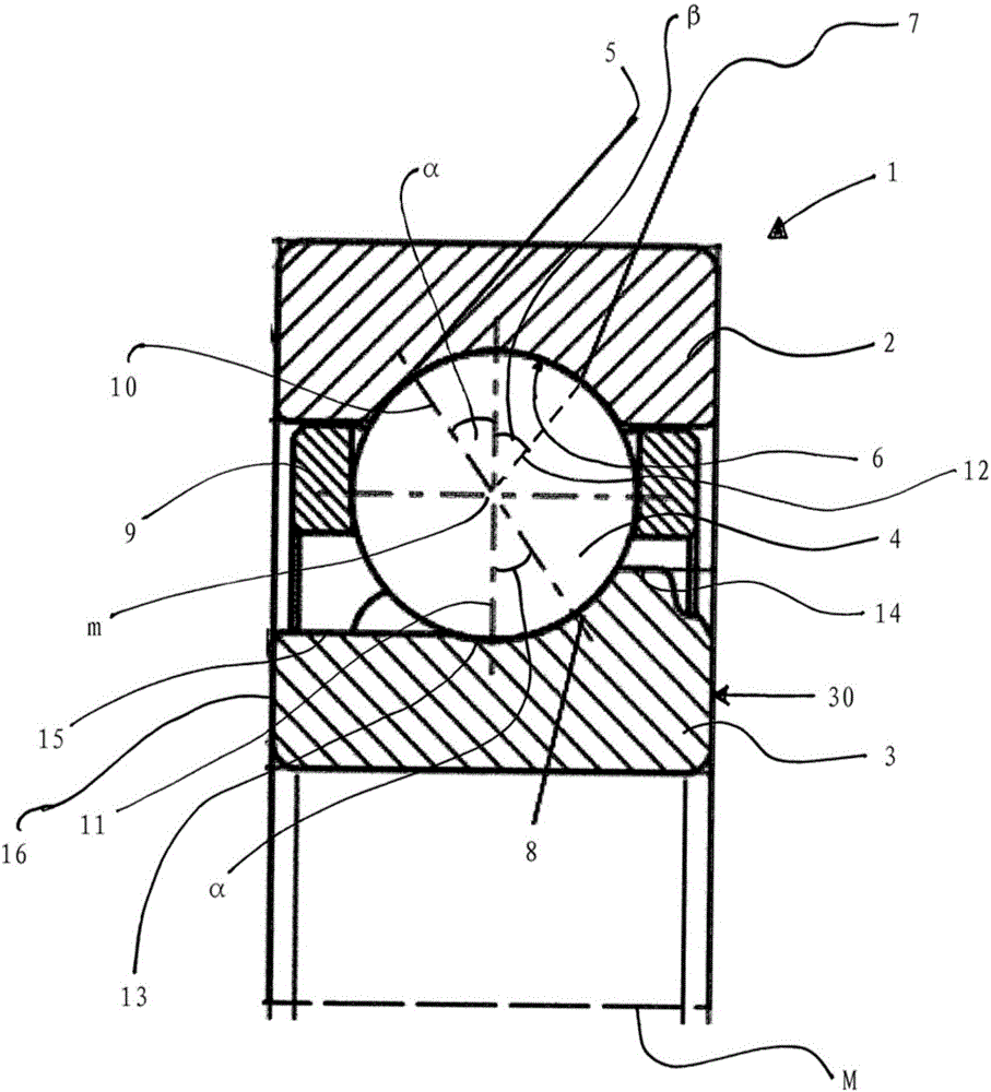 Rolling bearing, high-speed bearing device and compressor