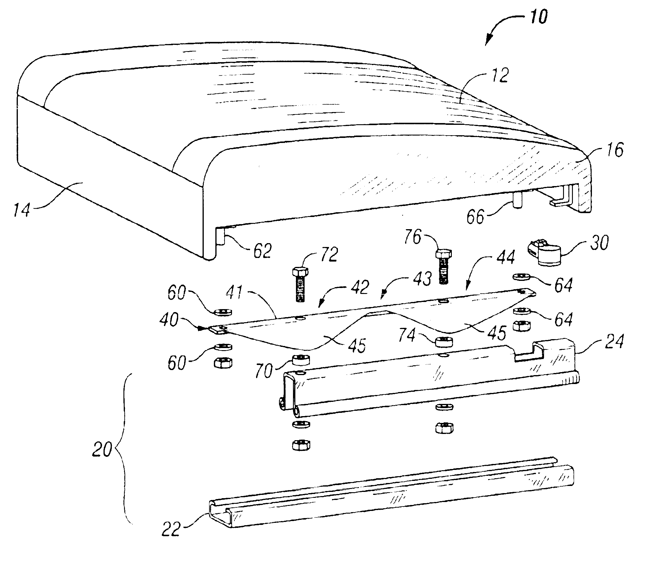 Seat weight measurement system