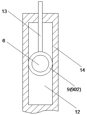 Non-contact adjustable limiting device suitable for punch processing