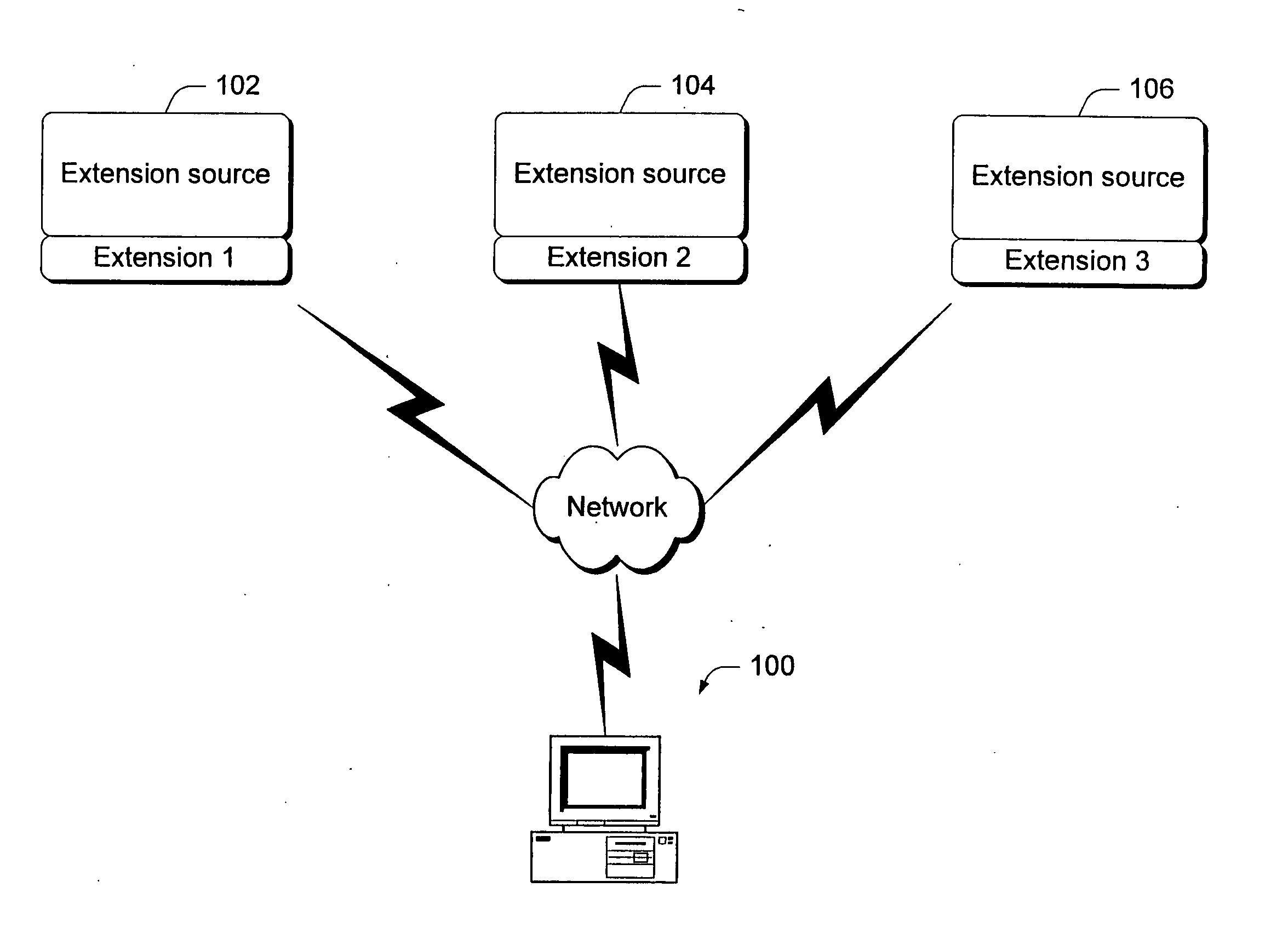Methods, systems, architectures and data structures for delivering software via a network