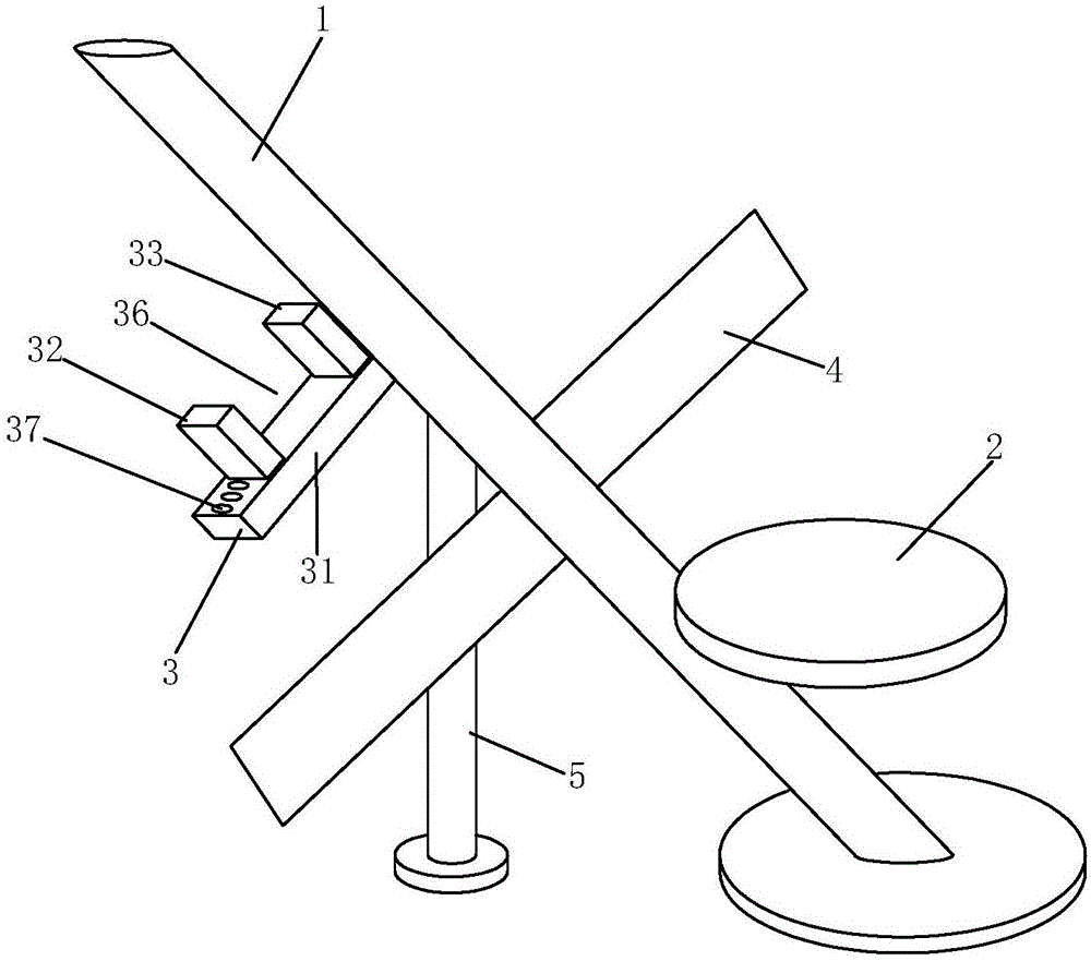 Fixed seat special for nasal cavity flushing of child