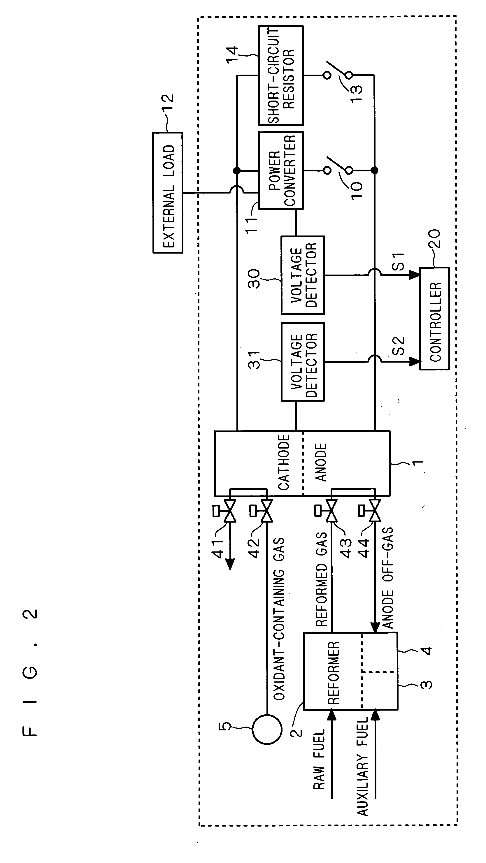 Fuel cell system and method of shutting down the same