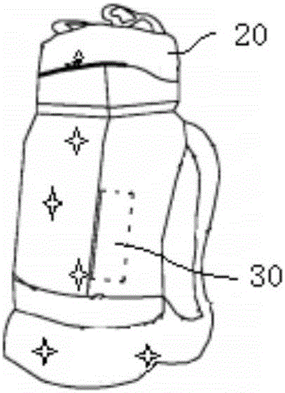 Intelligent traveling bag with solar power generation device