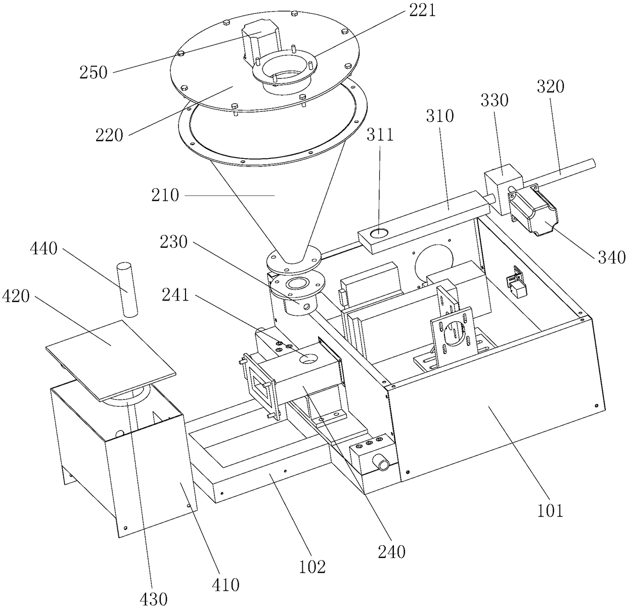 Oxalic acid feeder