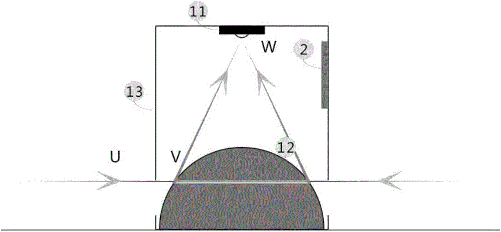 A multi-point portable optical touch screen and its positioning method