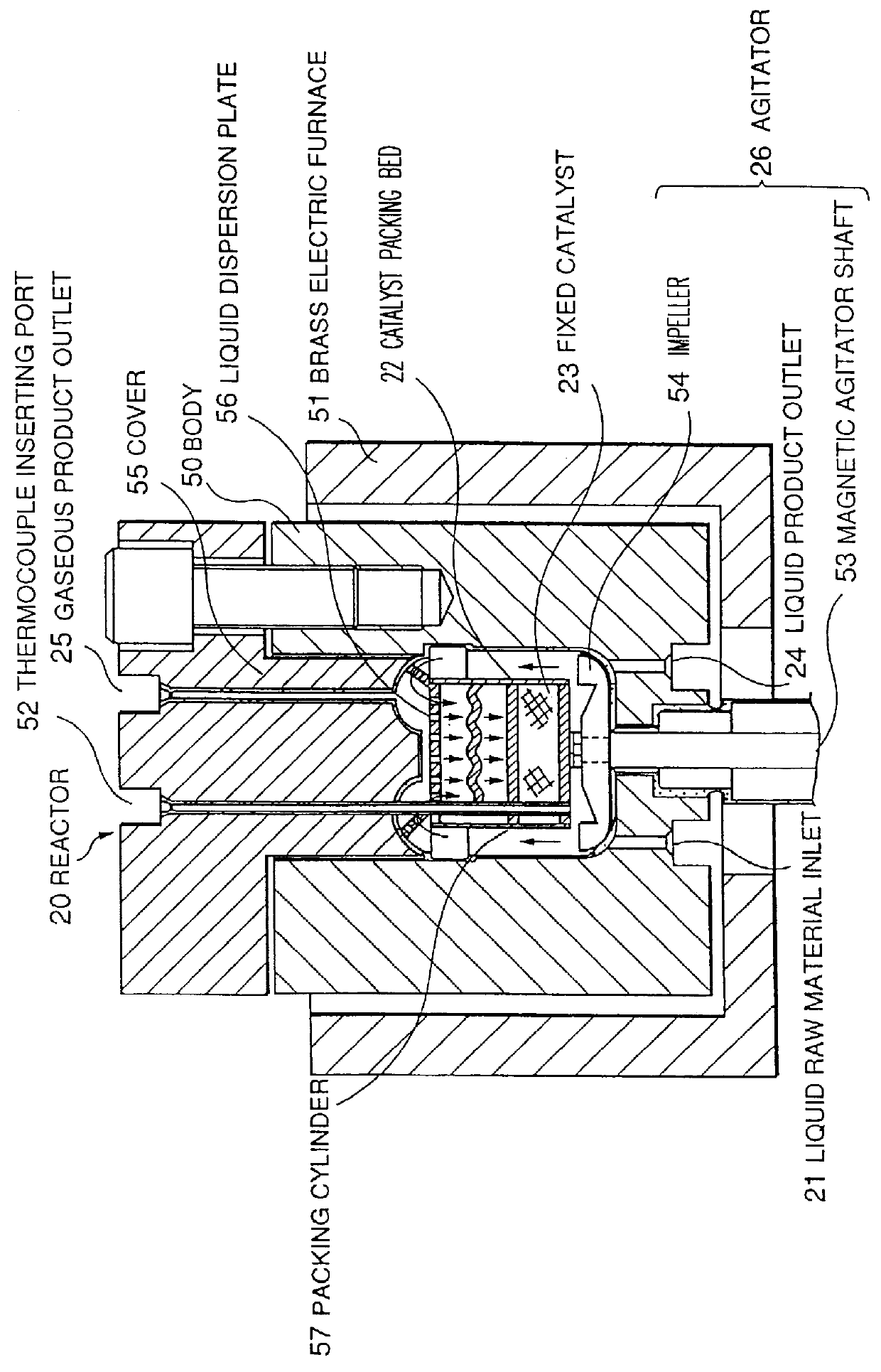 Apparatus for evaluating a solid catalyst and evaluation method using the apparatus
