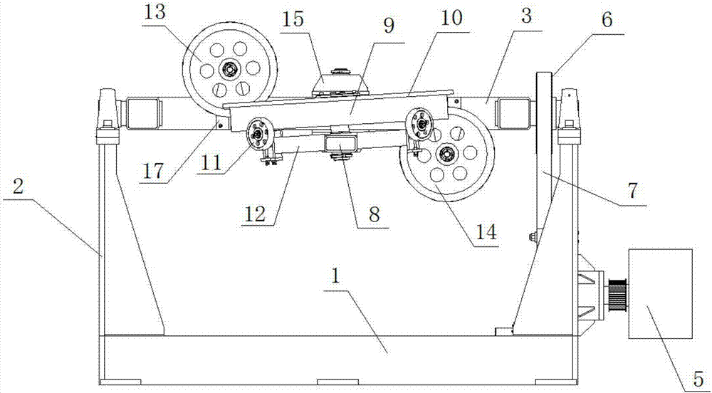 Isolation device of a coiled crawler traction type cable forming machine