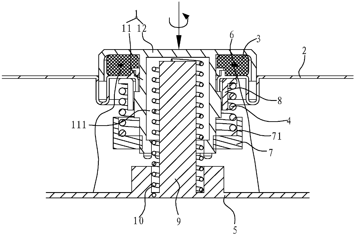 Knob and knob control method