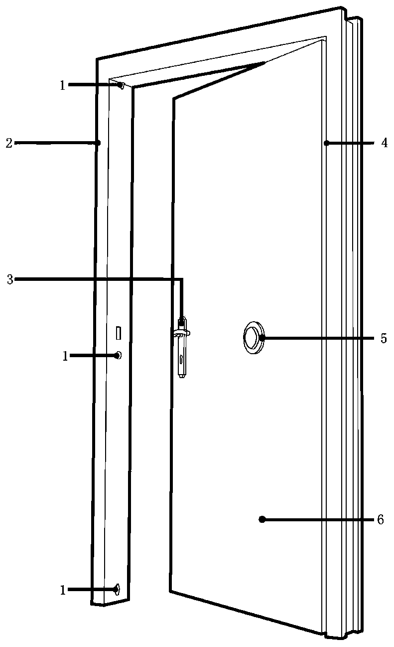 Special explosion-proof door of space launching site