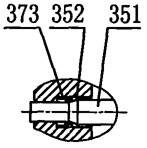 Variable pitch radius based star chain transmission stepless speed change device