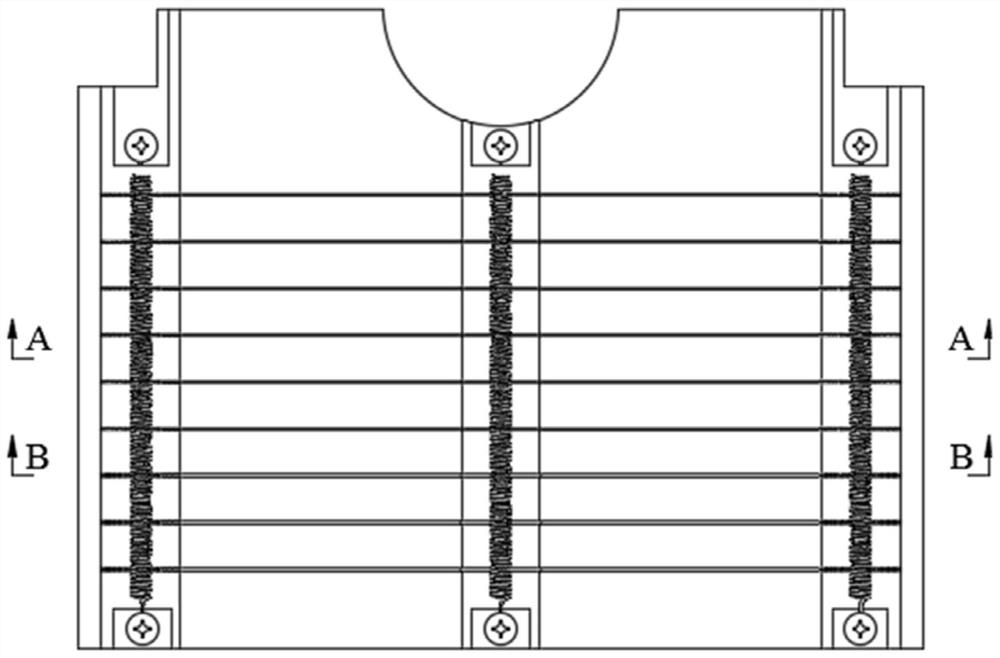 Detection target plate for time-of-flight mass spectrometer and fixing method