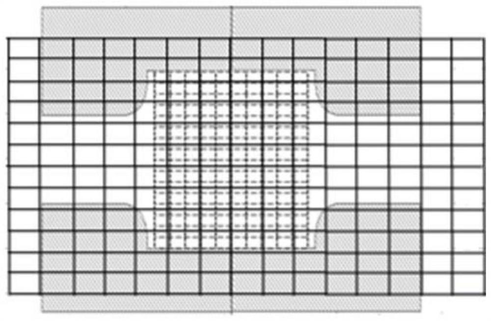 Finite element numerical simulation analysis method based on space grid