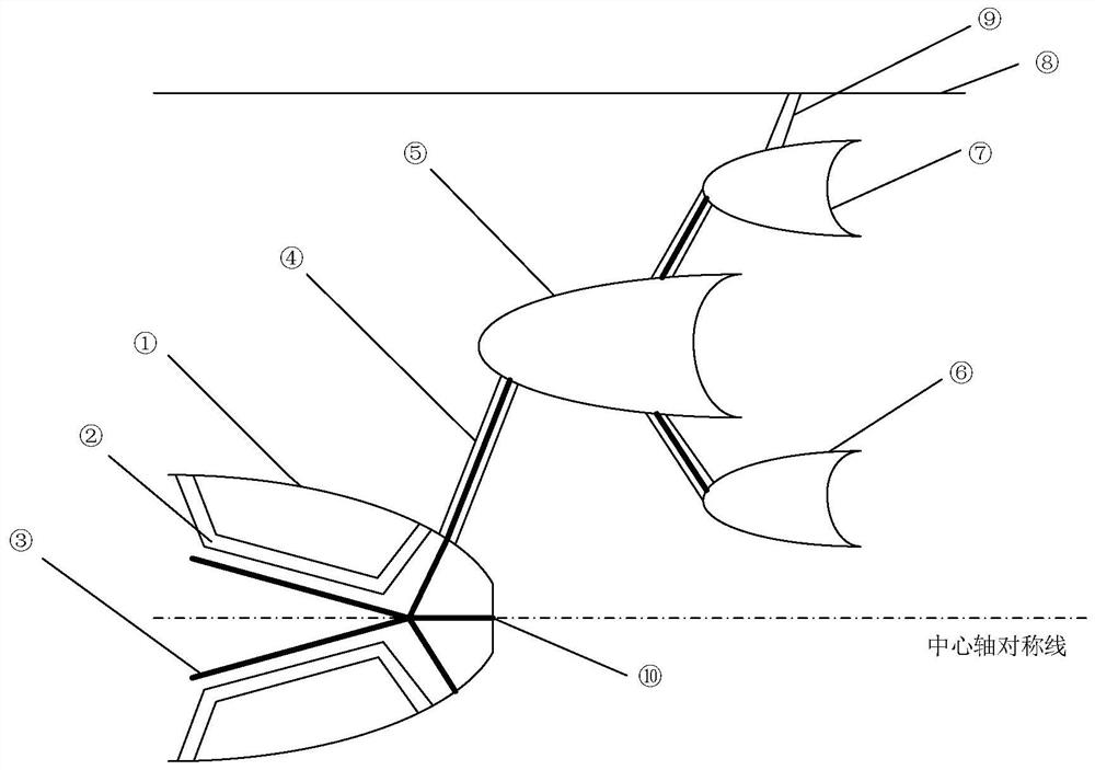 Integrated afterburner for preheating double-oil-way annular flame stabilizer