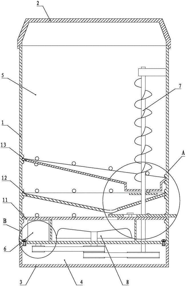 Backpack electric fertilizer applicator capable of crushing caking fertilizers