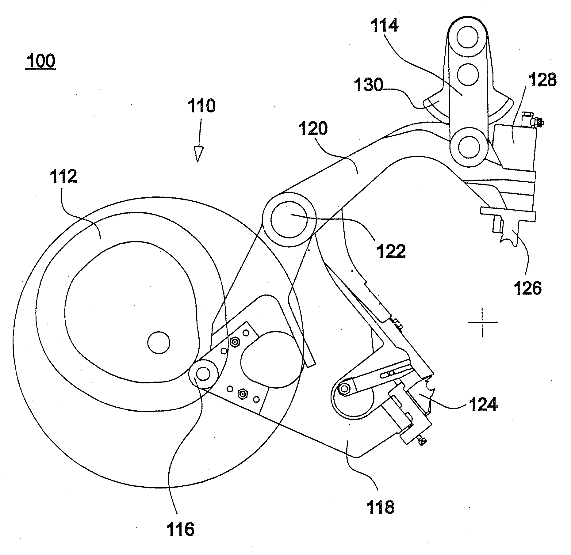 Clip machine comprising a closure lever and a process for the production of a closure lever