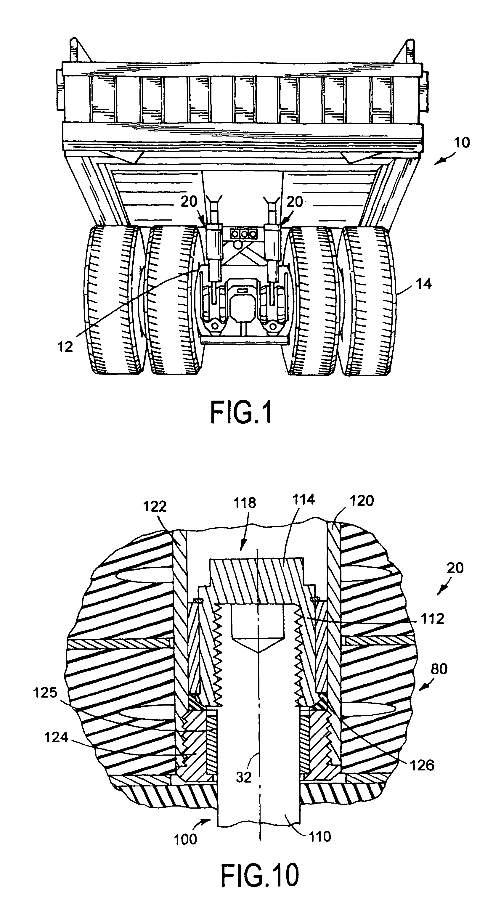 Dual rate shock absorbing apparatus for a suspension system of a heavy off-road vehicle