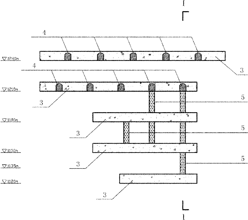 Side slope reinforcing method and structure