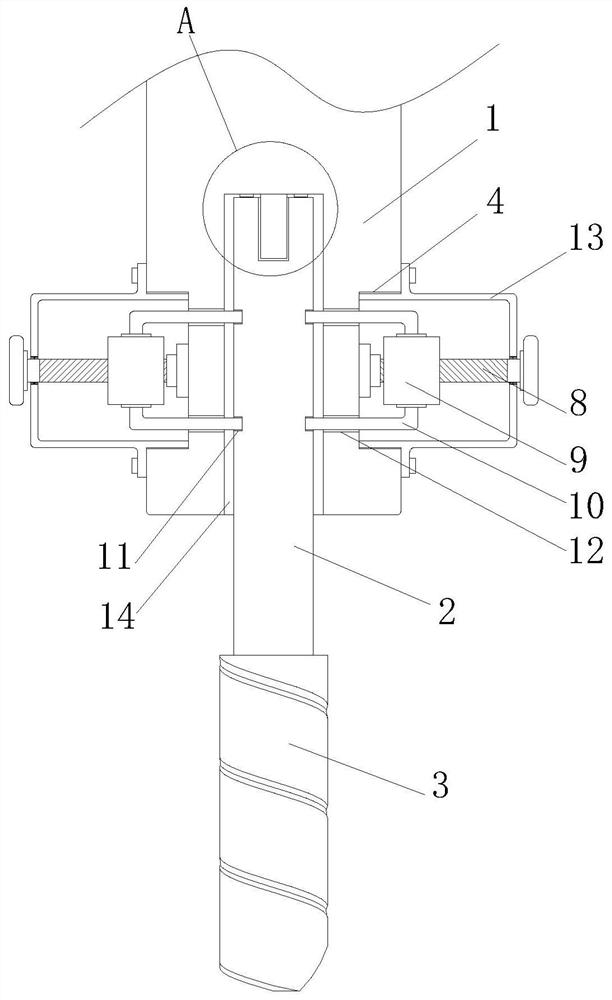 Drill bit dismounting and mounting mechanism convenient to dismount and mount