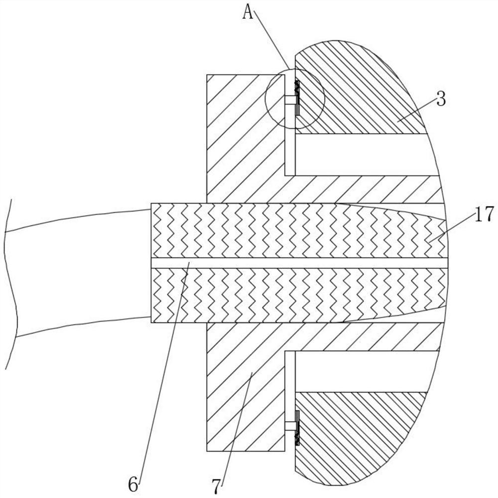 A wireless network transmitting terminal equipped with an optical fiber detection device for communication engineering