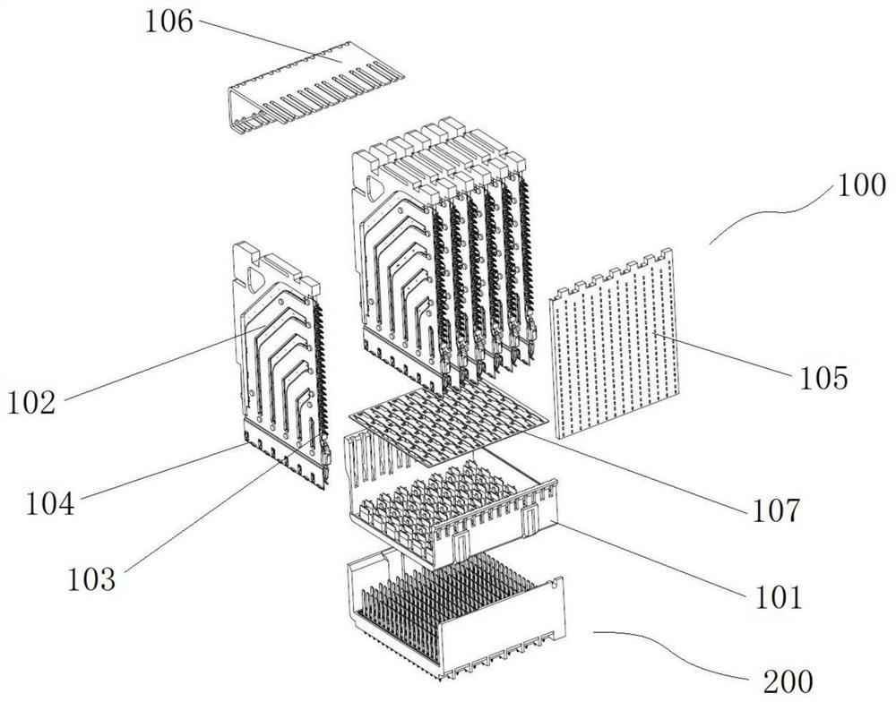 Shielding plate, terminal module using shielding plate and connector