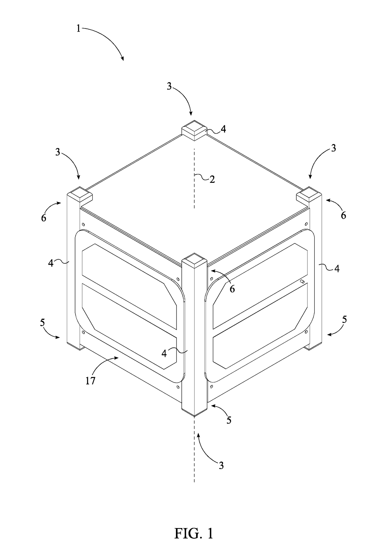 Modified Structural Frame for Storing Propulsion Fuel in a CubeSat