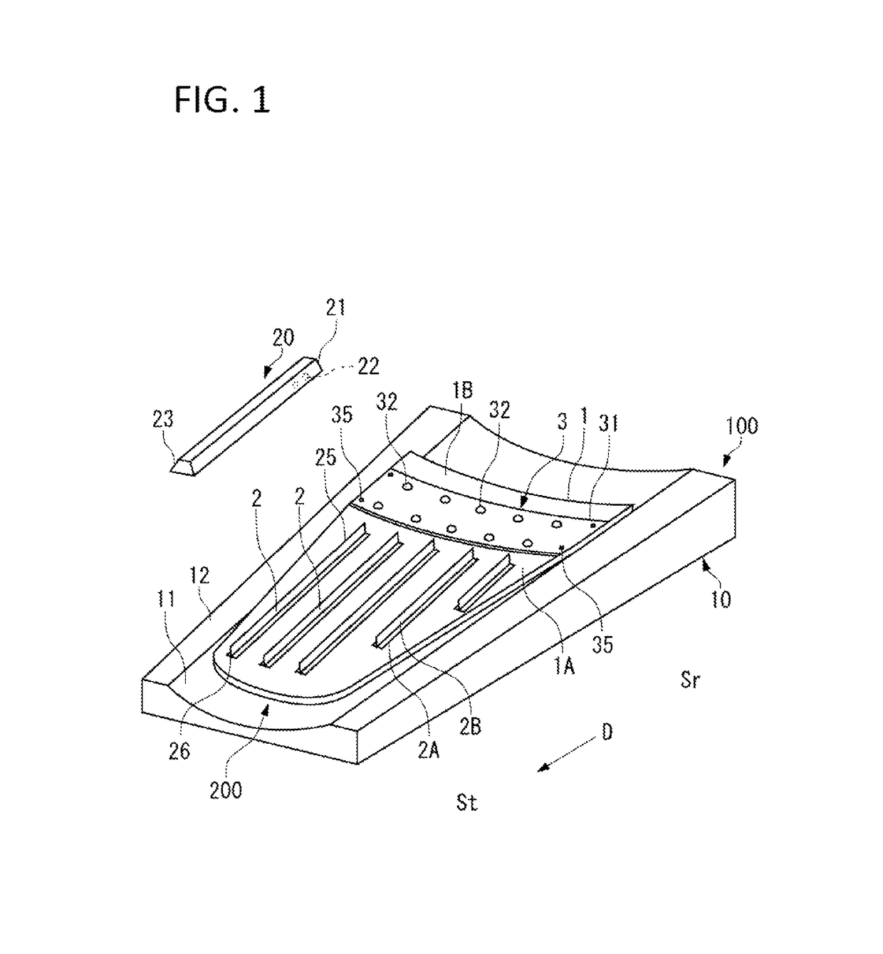 Device and method for manufacturing fiber-reinforced plastic structure