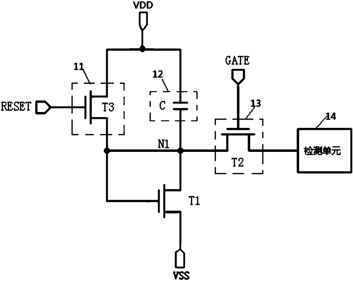 Light detection circuit, light detection method and light detection apparatus