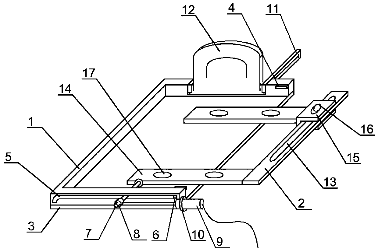 A single-page printing side shifting device