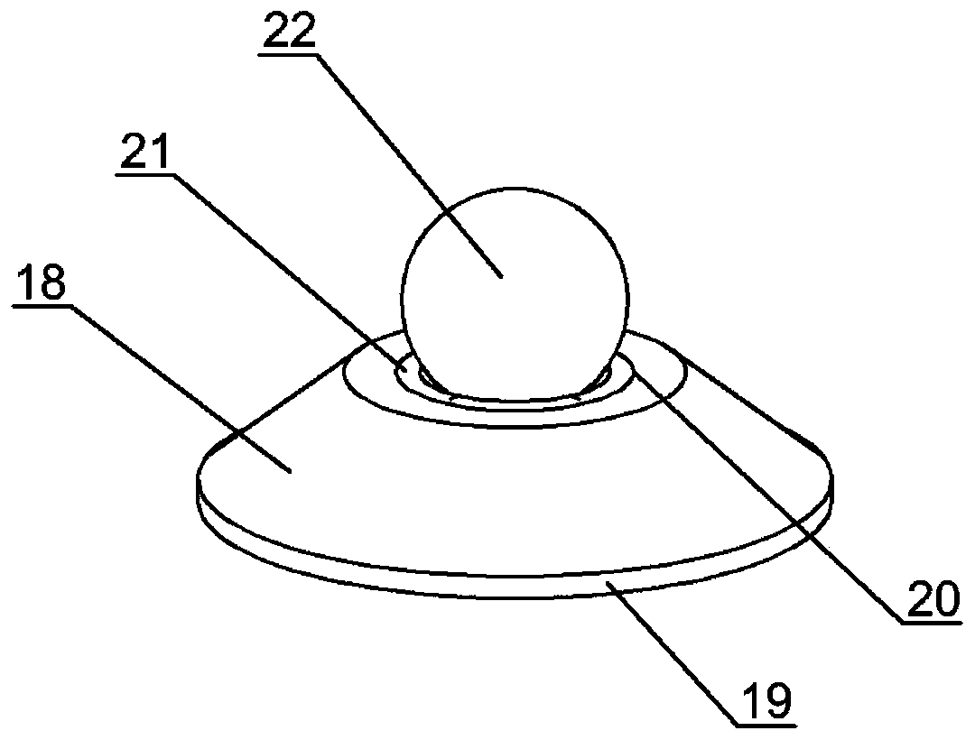 A single-page printing side shifting device