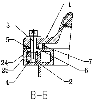 Sealing structure and method for top cover of top-mounted high-voltage equipment box of motor train unit