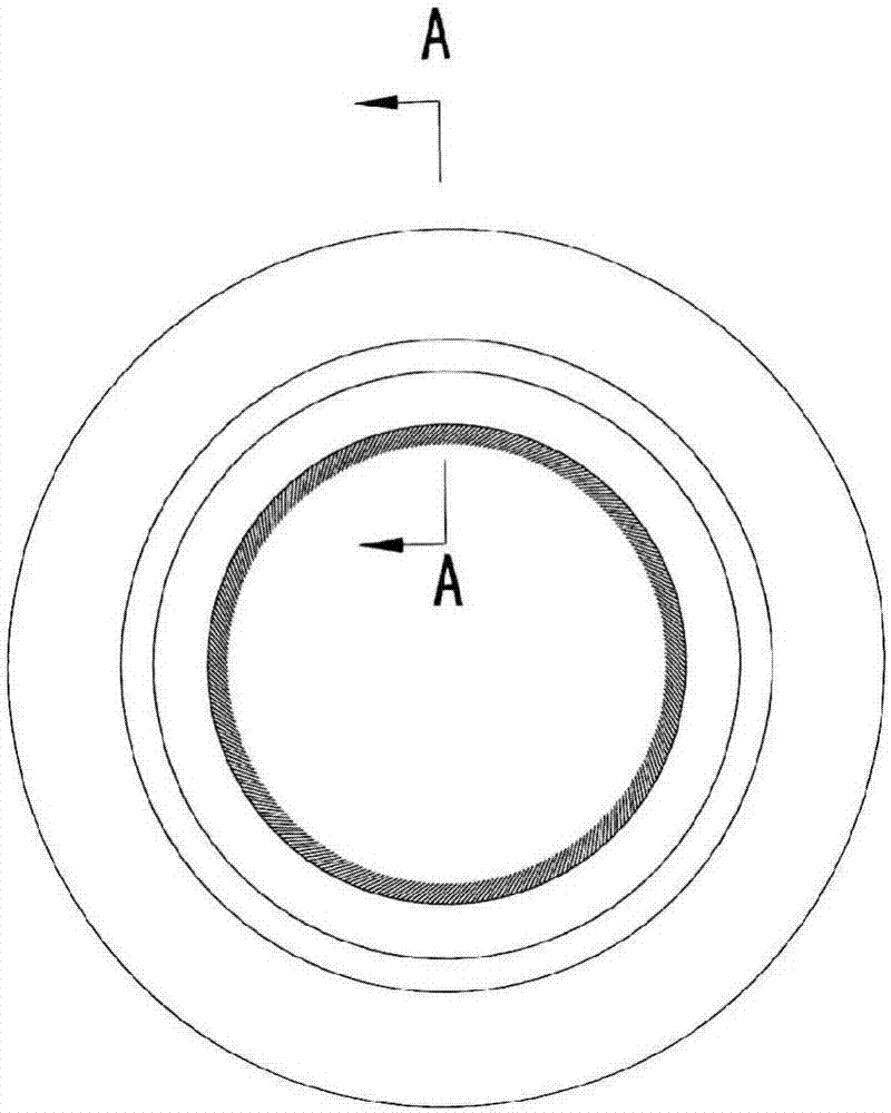 Sealing structure between stator and rotor of aero-engine